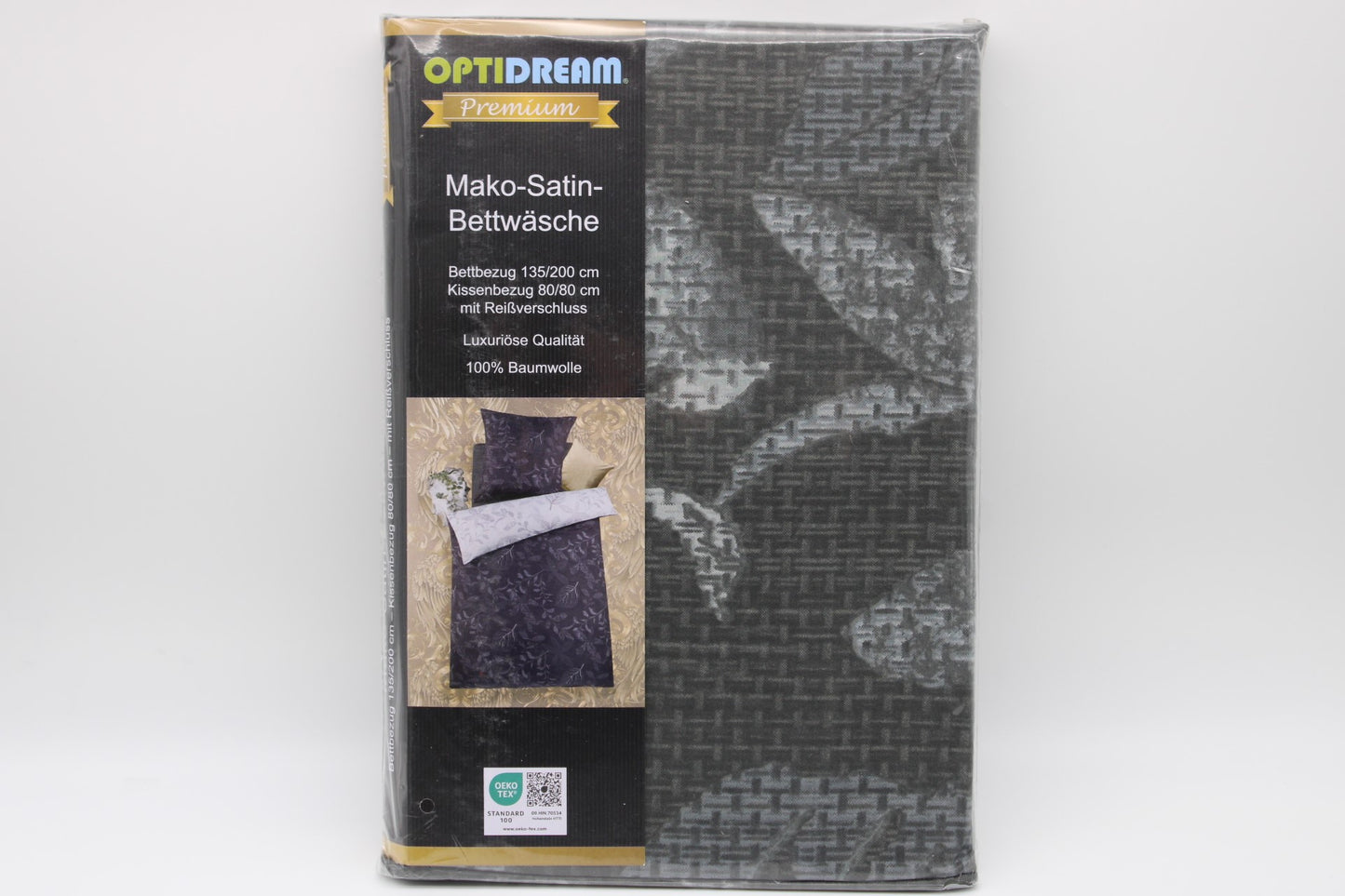 Cotton Mako-Satin bed linen 135/200 +80/80 | 100% cotton