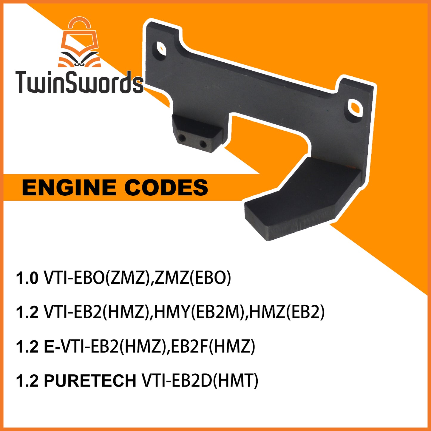 TwinSwords Engine Timing Adjustment Tool Compatible with Citroen C3 C4 Peugeot 108 208 308 SUV 1.0 1.2 Vti 1 Set
