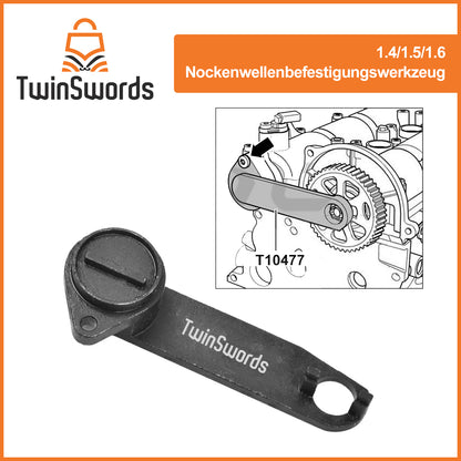 TwinSwords Nockenwellen werkzeug | Zahnriemen Werkzeug VW | Motor Einstellwerkzeug für VAG EA211 1.0L 1.2L 1.4L 1.6L FSI TSI TFSI 1 Set